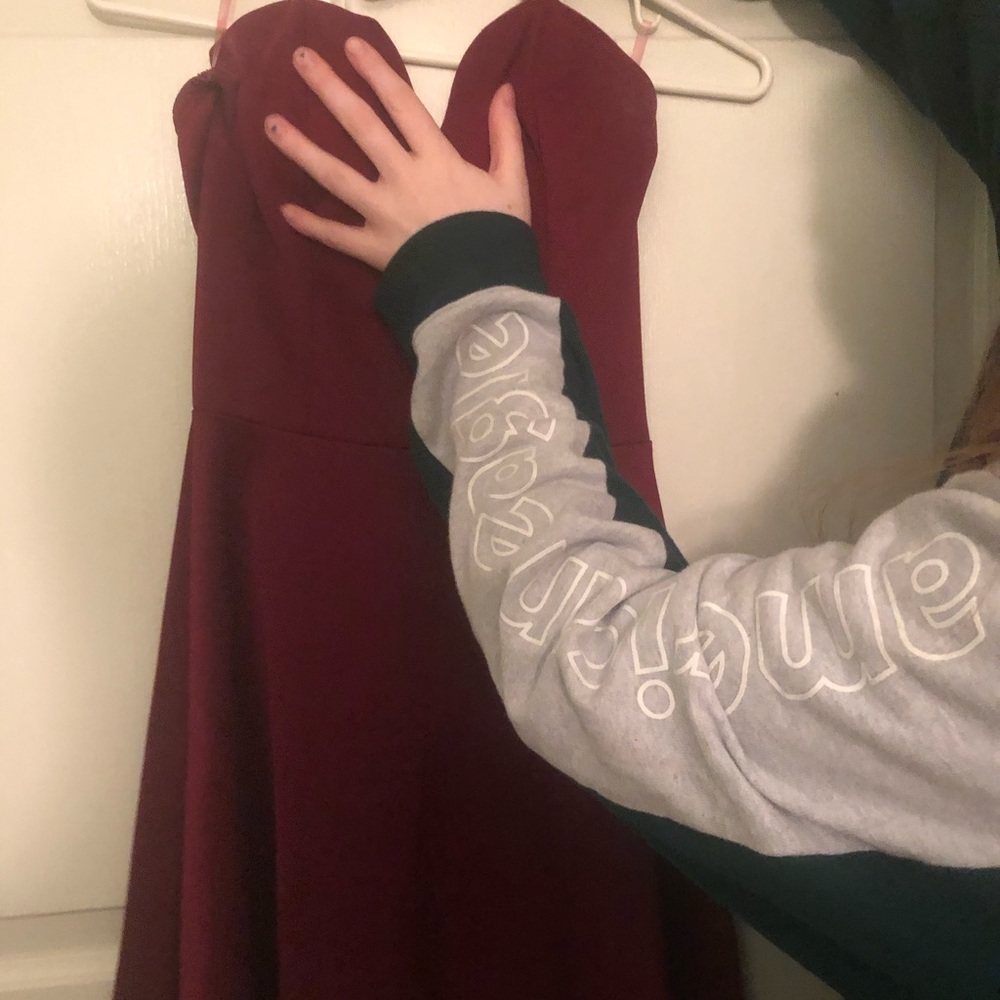 Red Sweetheart Formal Dress